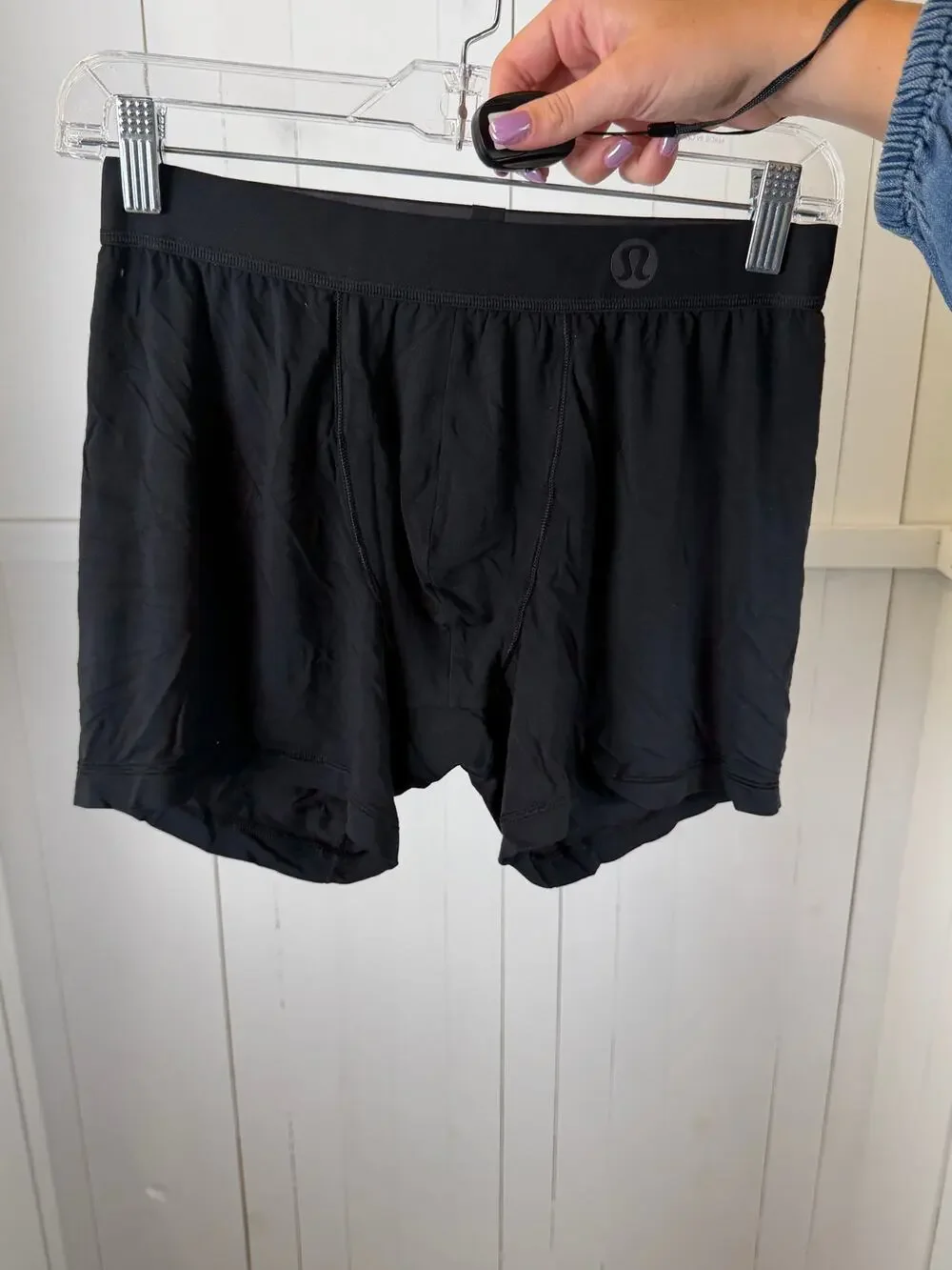Lululemon Black Compression Shorts Men's Size L New Without Tags